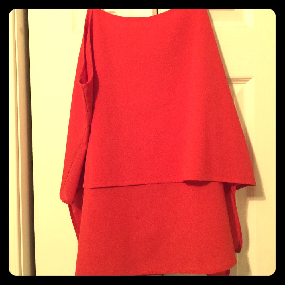 Paper Crane burnt orange tank